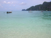 Koh Phi Phi's crystal clear waters