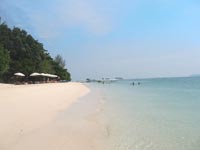 Koh Rang Yai - quiet and unspoiled beach
