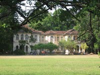 Phra Phitak mansion built by a Chinese tin baron in Sino-Colonial style