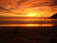 Sunset at Nai Harn Beach
