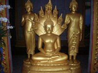 Wat Chalong - Buddha images