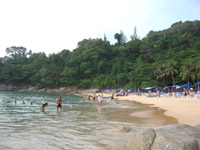 Laem Sing Beach has become very popular