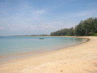 The start of Mai Khao Beach, Phuket