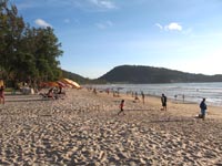 Patong Beach is always busy
