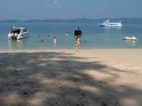 Koh Naka has some lovely bathing beaches