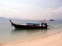 Koh Rang Yai is an easy 20-minute longtail boat ride from Laem Hin Pier